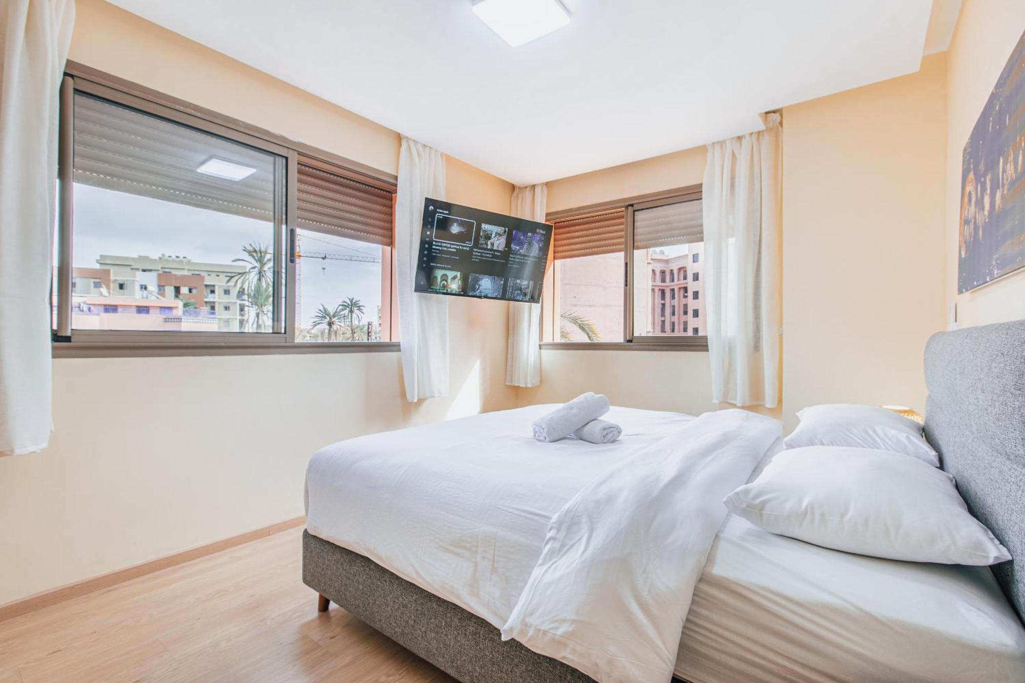 Migdal Gueliz Apart Hotel Marraquexe Exterior foto