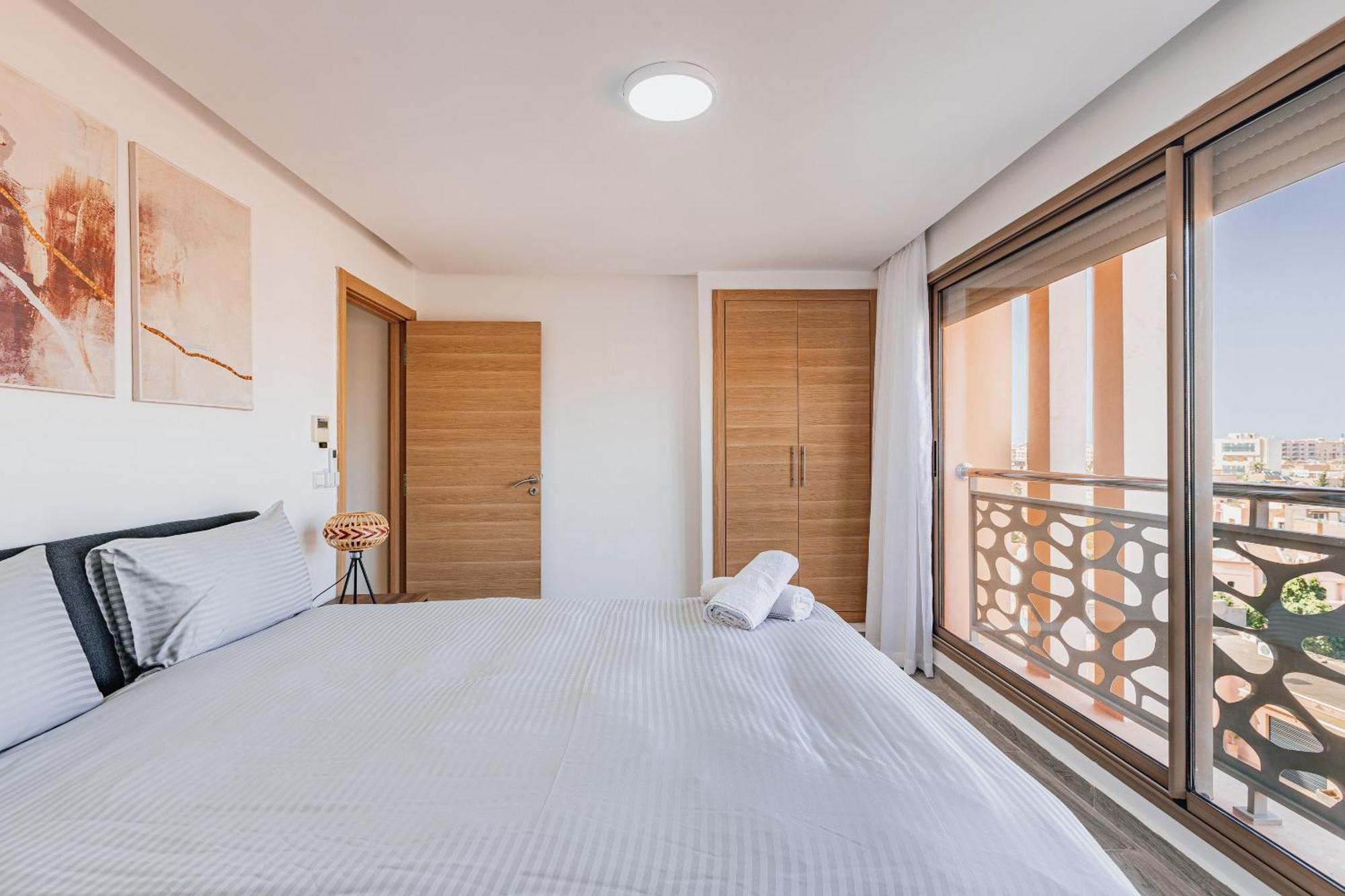 Migdal Gueliz Apart Hotel Marraquexe Exterior foto